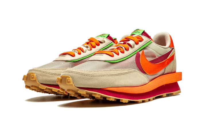 Nike LDWaffle Clot sacai Net Orange Blaze - DH1347-100