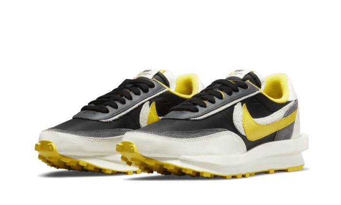 Nike x sacai UNDERCOVER LDWaffle Black Bright Citron - DJ4877-001