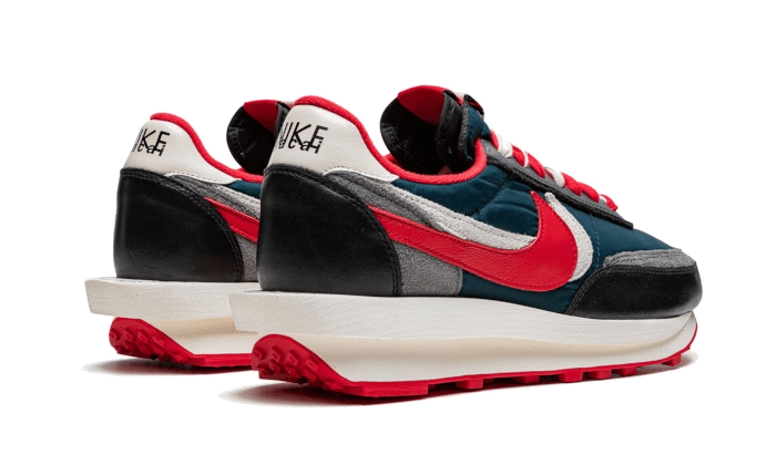 Nike x sacai UNDERCOVER LDWaffle Midnight Spruce University Red - DJ4877-300