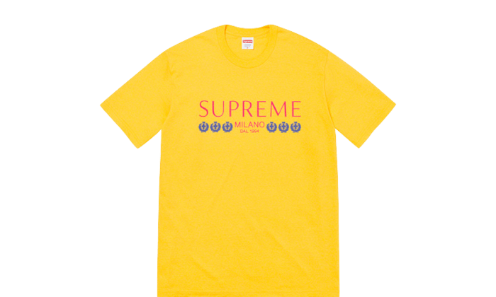 supreme milano t shirt