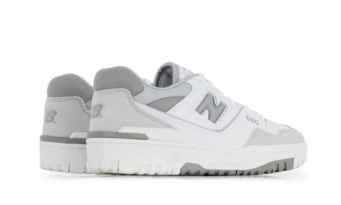 New Balance 550 Premium  Blanc/gris - BB550CR1