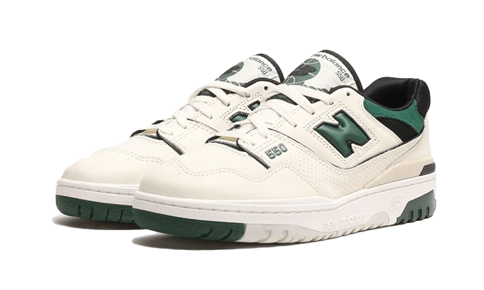 550 Sneakers White / Green - BB550VTC