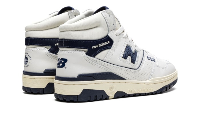 New Balance x Aime Leon Dore 650R White Navy - BB650RD1