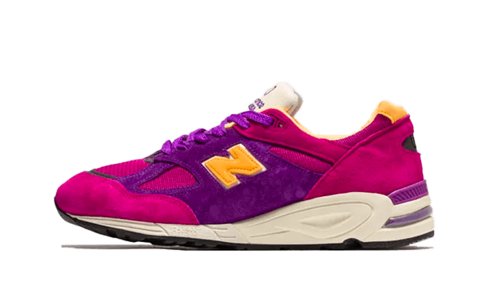 New Balance 990 Santis Purple Yellow