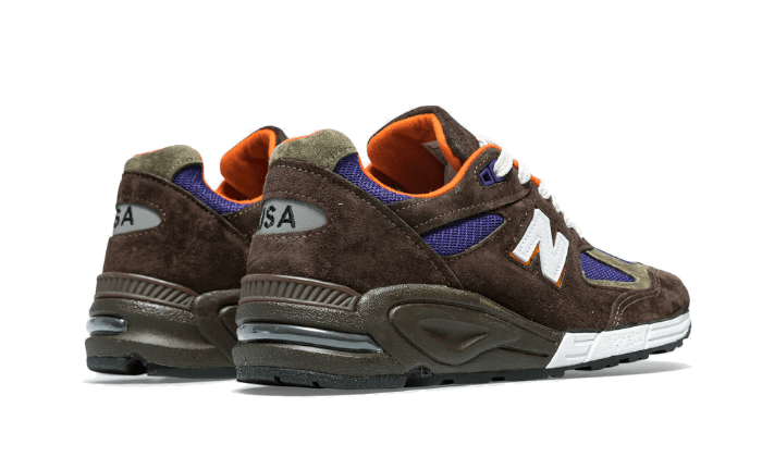 New Balance 990v2 MiUSA Brown Purple - M990BR2