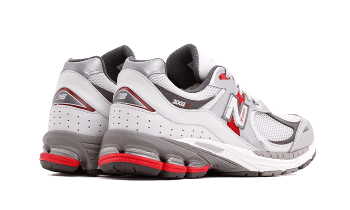 New Balance 2002R - Men's Running Shoes - Silver Metallic / Team Red - M2002RLB