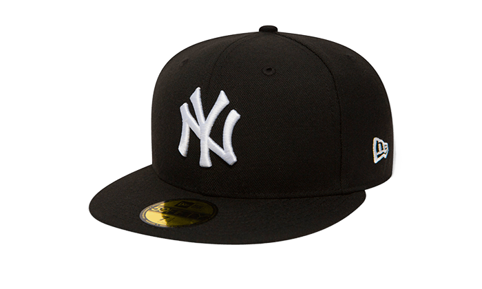 Casquette plate noire ajustée 59FIFTY Essential New York Yankees