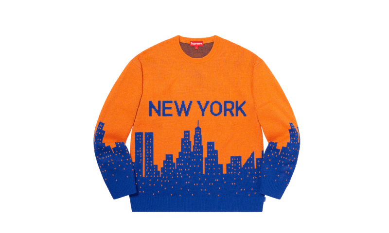 カテゴリ Supreme New York Sweater 白 M 本日のみ特価 先着順の通販
