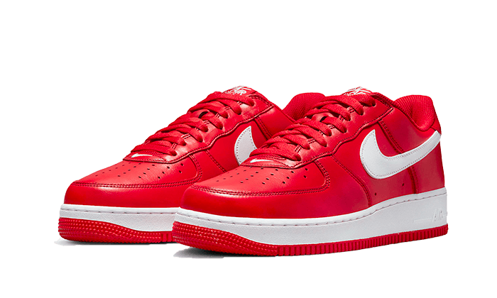 Nike Air Force 1 Low '07 Retro Color of the Month University Red White - FD7039-600