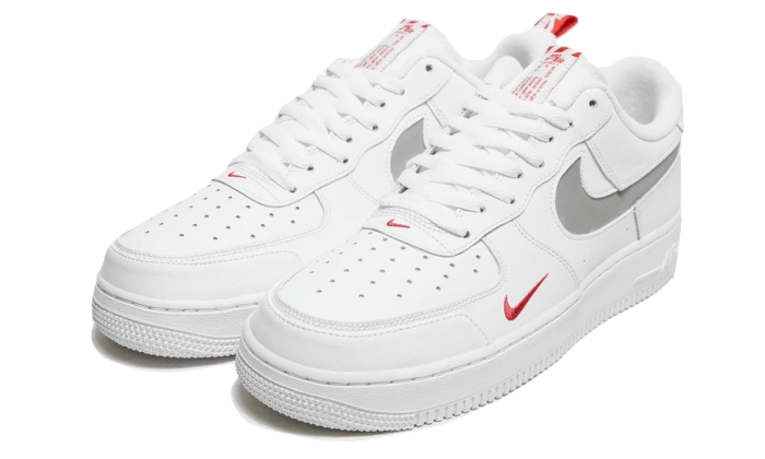 af1 white with red