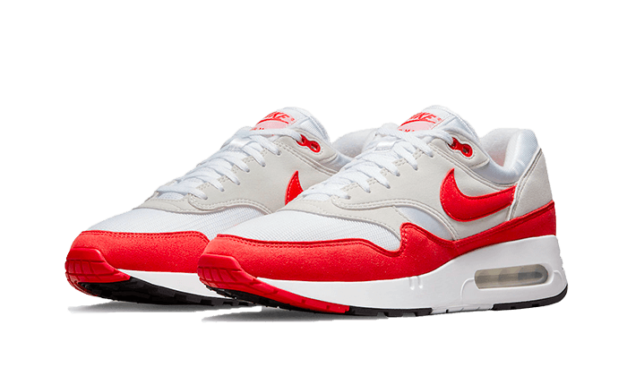 Nike Air Max 1'86 OG "Big Bubble Sport Red" Womens White  - DO9844-100