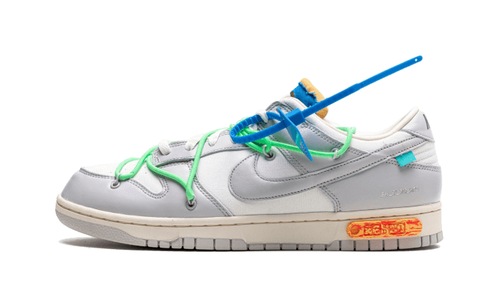 off white nike dunk low grey