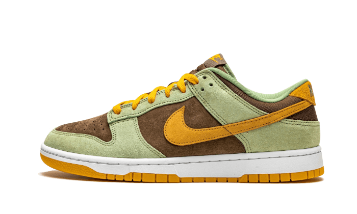 army green dunk low