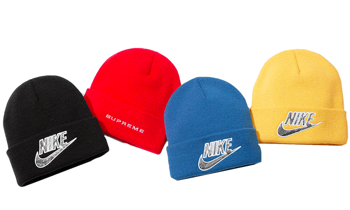 supreme nike beanie mustard