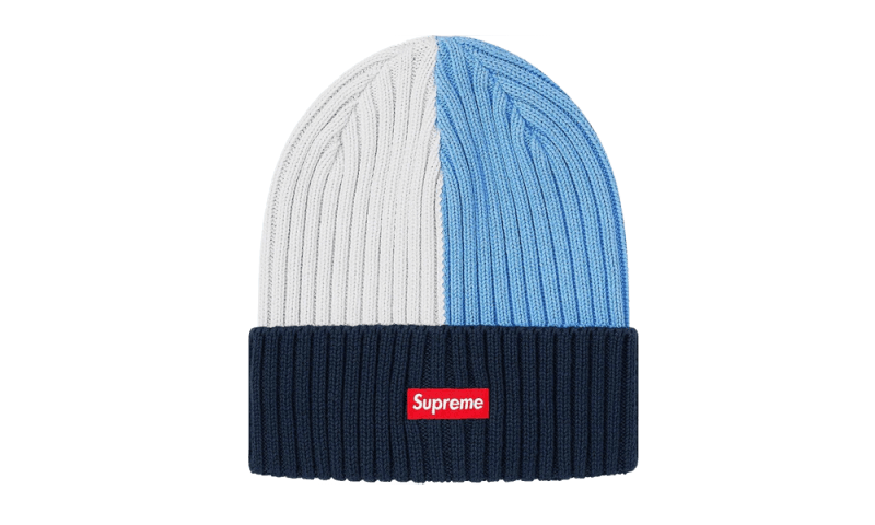 supreme black overdyed beanie