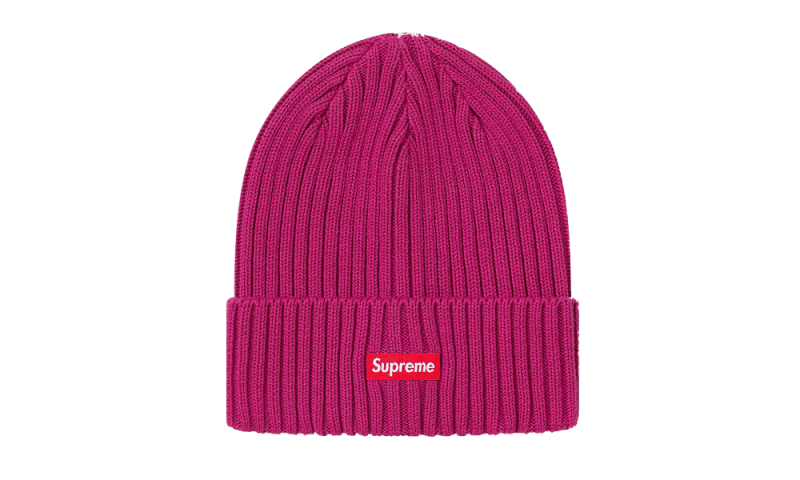 supreme overdyed beanie grey