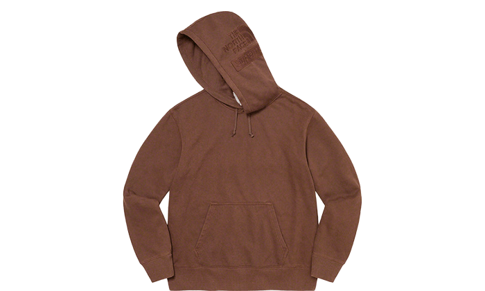 Supreme The North Face Pigment Printed Hooded Sweatshirt