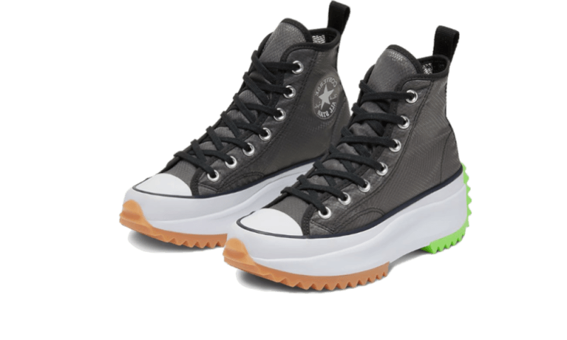 converse run star hike high concrete heat black