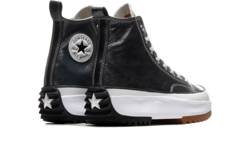 converse monocolor leather run star hike high top