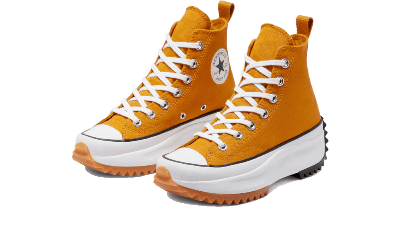 run star hike converse saffron