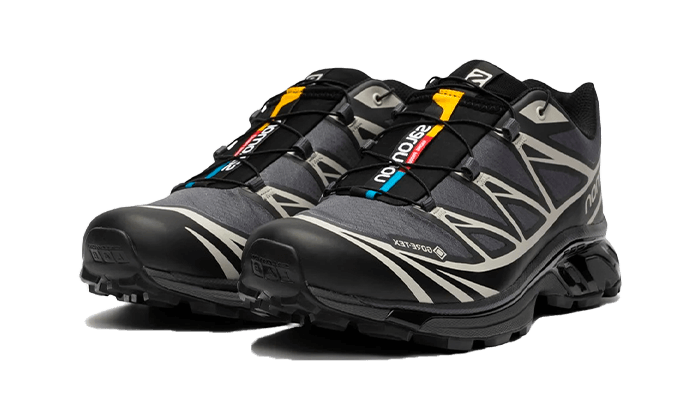Salomon XT-6 Gore-Tex Sneakers in Black/Ebony - L41663500
