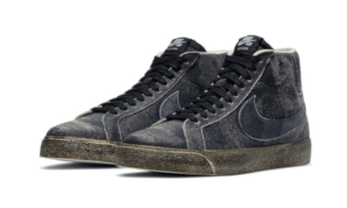 Nike SB Zoom Blazer Mid Premium Skateboardschuh - Schwarz - DA1839-001