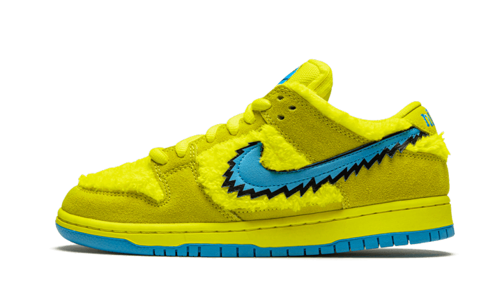 yellow fur dunks