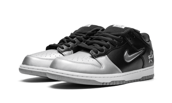 nike sb supreme silver