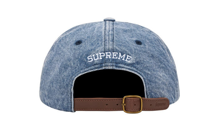 supreme denim baseball