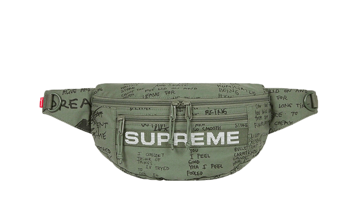 Supreme Field Waist Bag Olive Gonz