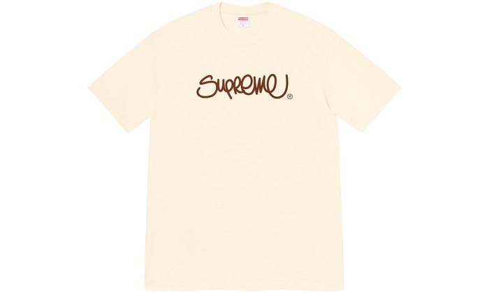 supreme Handstyle TeeLightPineSIZE