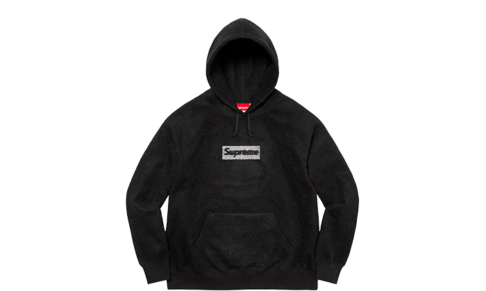 supreme inside out box logo hooded sweat