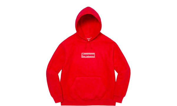 Supreme Inside Out Box Logo Hooded Sweatshirt Red