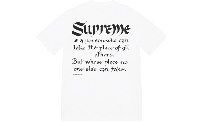 Person Tee White