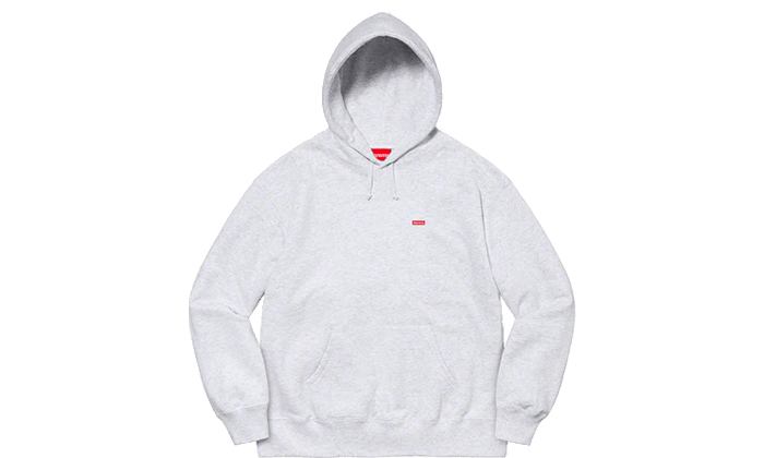 Small Box Hooded Sweatshirt Ash Grey