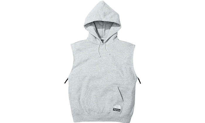 Convertible Hooded SweatshirtHeatherGrey