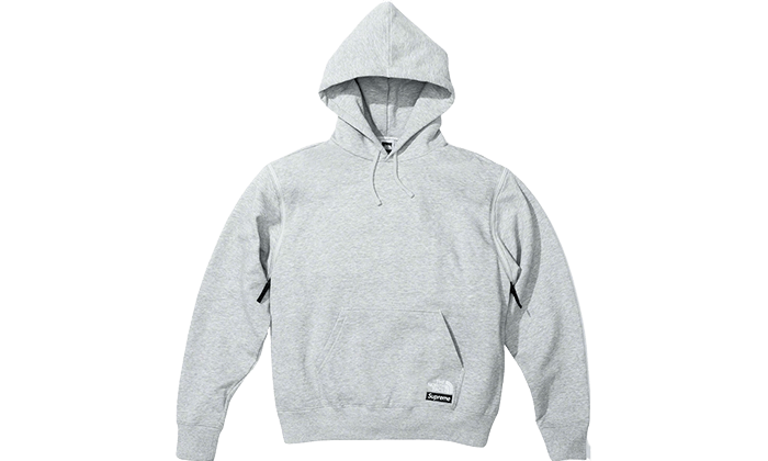 Convertible Hooded SweatshirtHeatherGrey