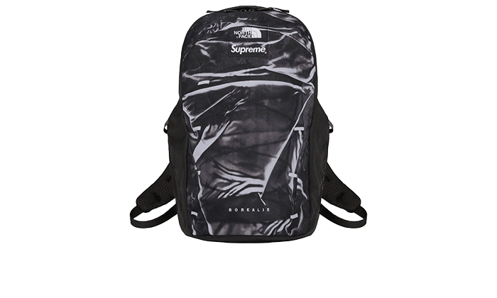 schildpad Matroos Deter Supreme / The North Face Printed Borealis Backpack Black