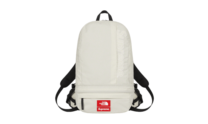 white supreme bag