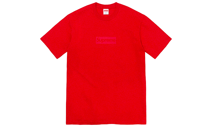 Supreme Tonal Box Logo Tee Red