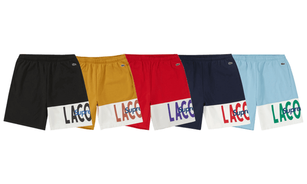 lacoste supreme shorts