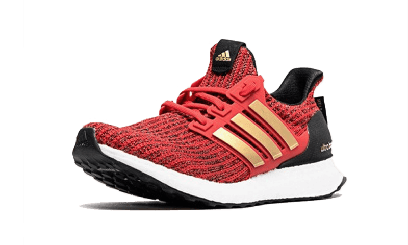 Dibuja una imagen Normal Pegajoso Adidas Ultra Boost 4.0 Game of Thrones House Lannister