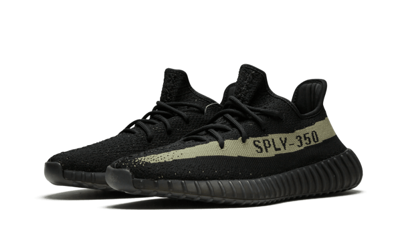 yeezy boost 350 v2 black green