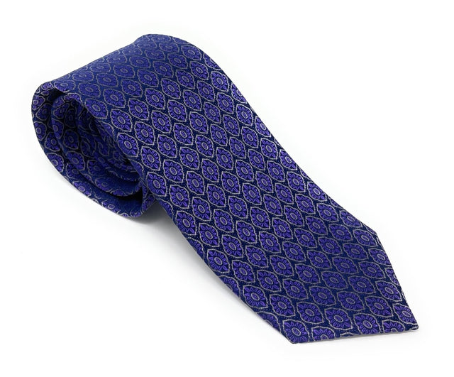 Louis Vuitton tie monogram classic 8CM M70953 silk 100% navy men's LOUIS  VUITTON