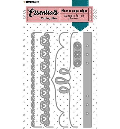 Studio Light Planner Essentials Die Set - Hearts Border CD06 – Julia Watts  Crafts