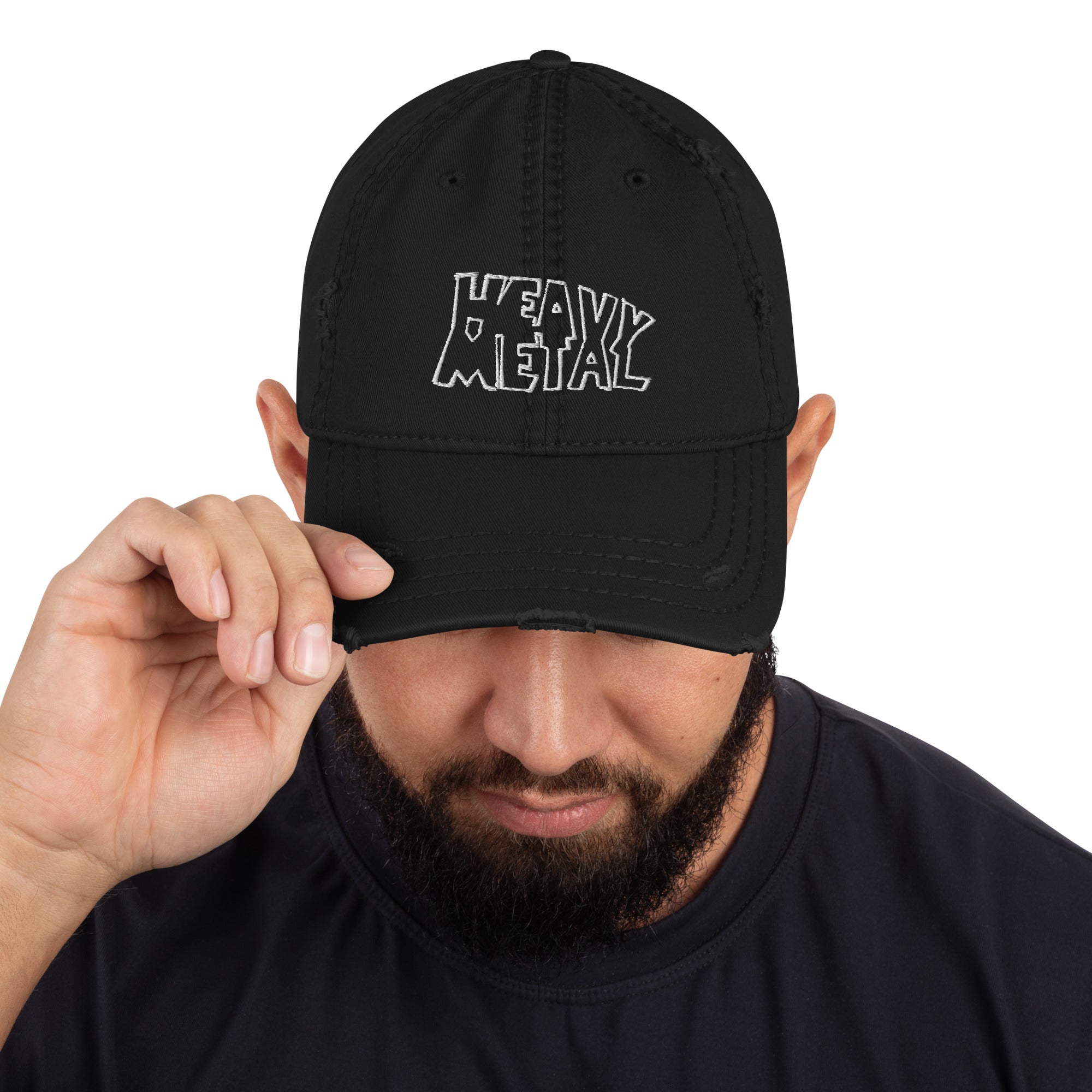 heavy metal dad hats