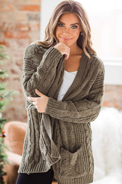 knit cardigan