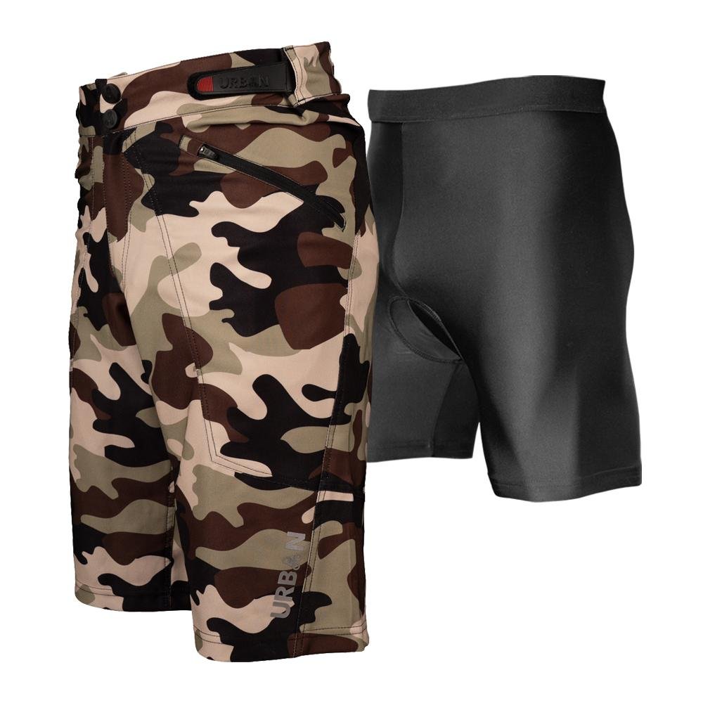 camo bike shorts