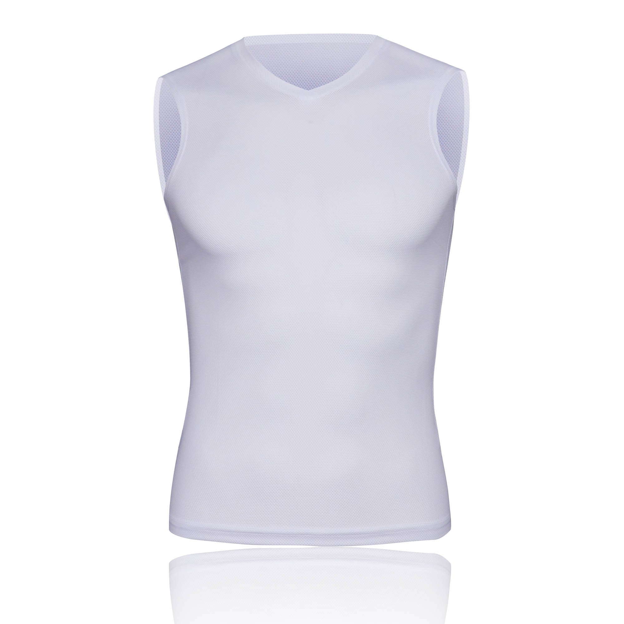 Mens Mesh Base Layer Sleeveless Cycling Undershirt Outdoor Recreation ...