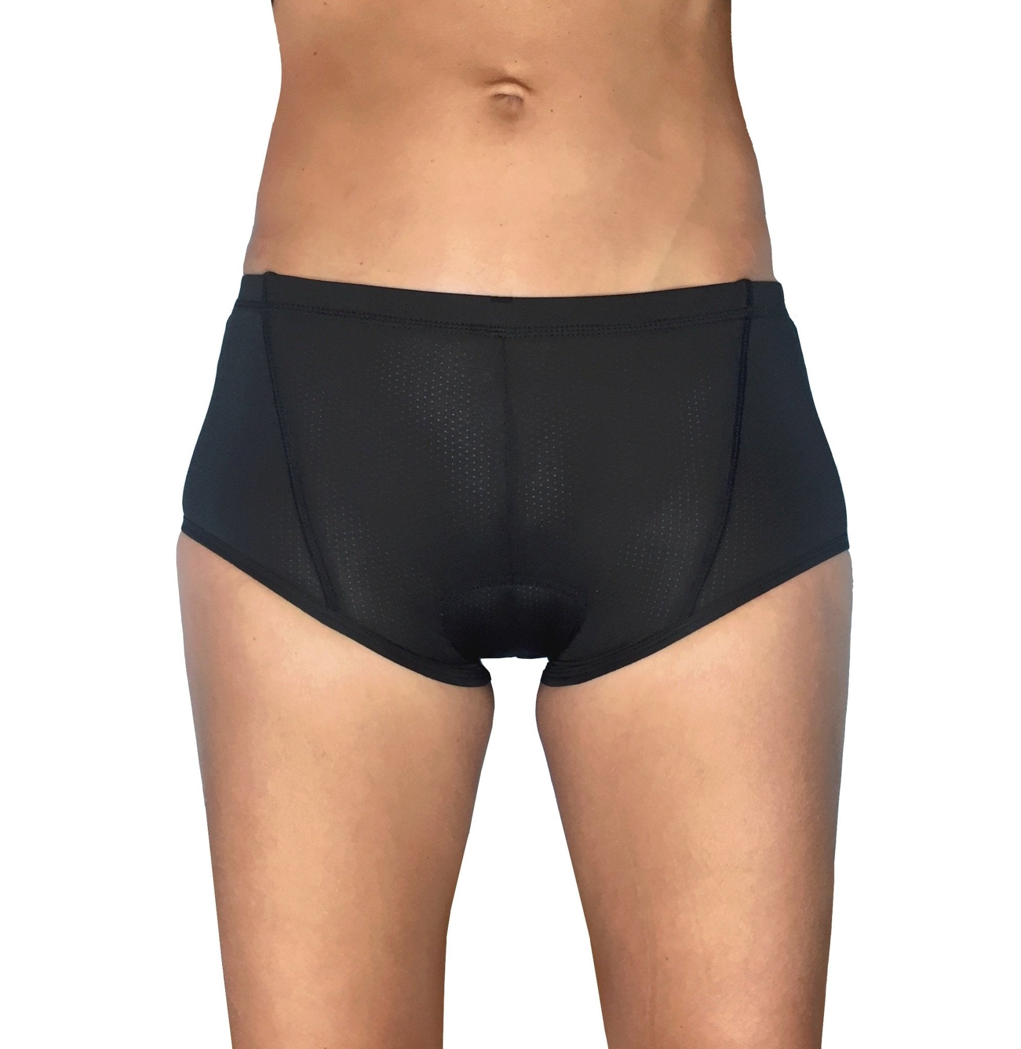 womens padded cycling undershorts